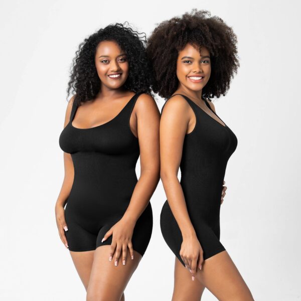 Women's Solid Color Integrated Sports Shapewear - Image 7