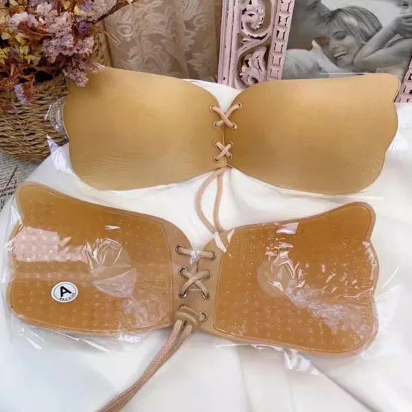 Women Backless Silicone Adhesive Bra - Image 4