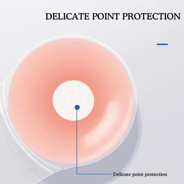 Reusable Invisible Self Adhesive Silicone Nipple Covers - Image 5