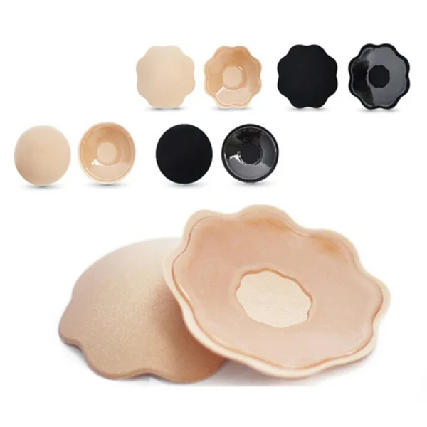 1Pair Adhesive Silicone Nipple Cover - Image 2