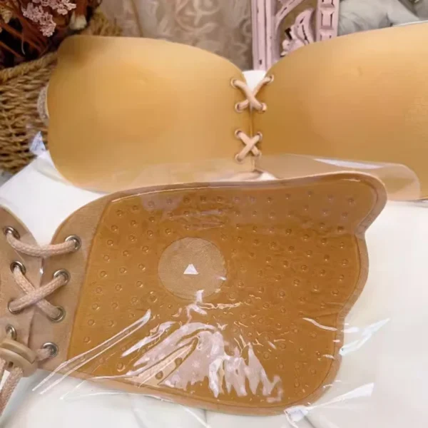 Women Backless Silicone Adhesive Bra