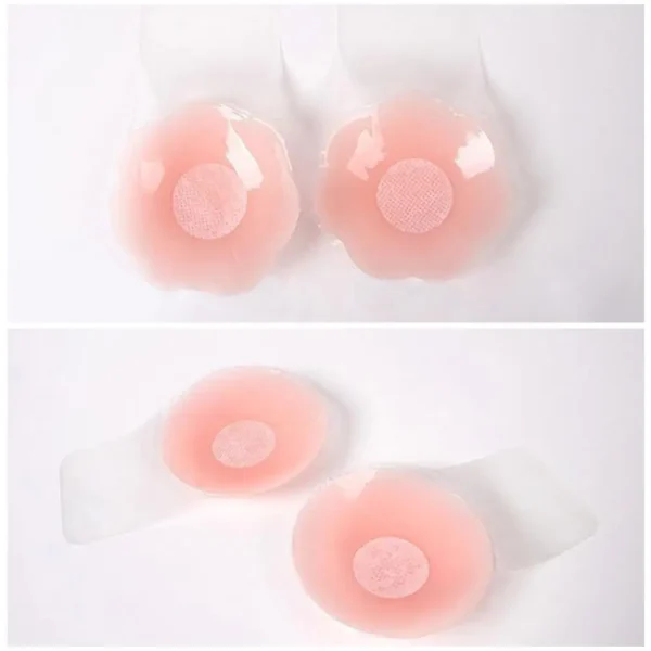 Reusable Invisible Self Adhesive Silicone Nipple Covers - Image 3