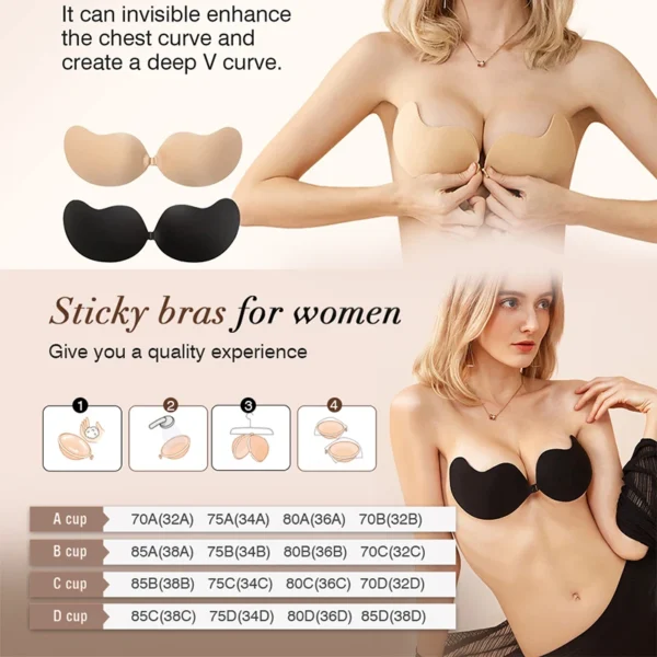 Invisible Strapless Front Closure - Image 4