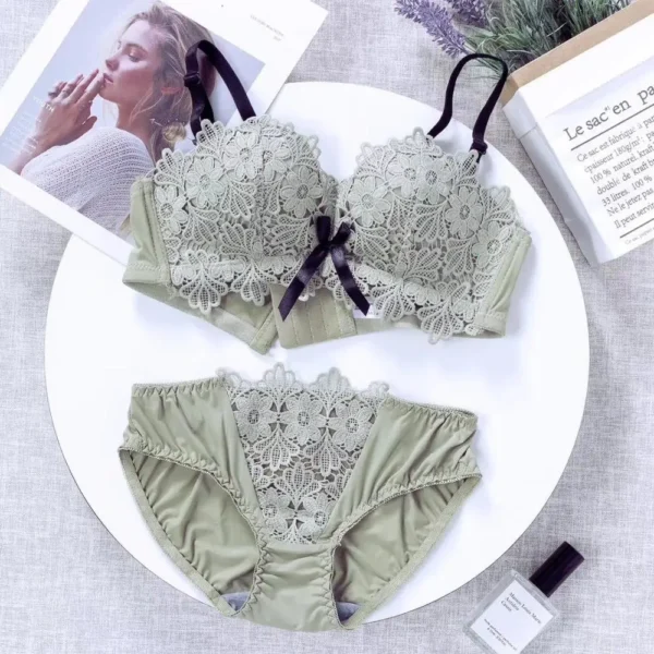 Women Lace Rop Lingerie Set - Image 4