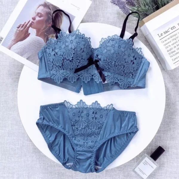 Women Lace Rop Lingerie Set - Image 2