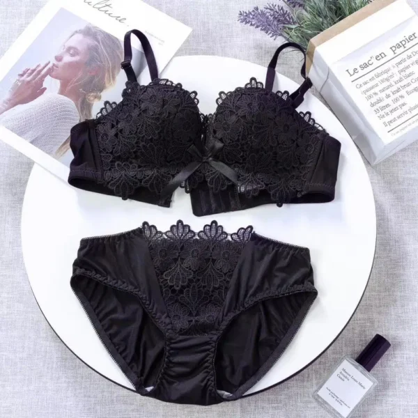 Women Lace Rop Lingerie Set - Image 5
