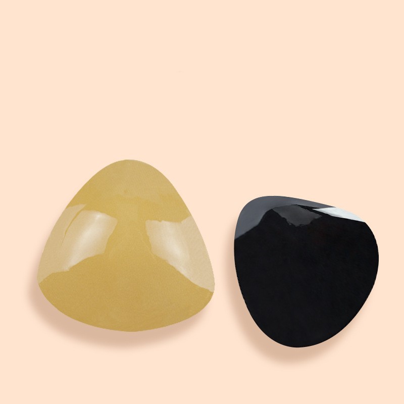 Triangle Chest Patch Double-sided Adhesive Brushing - Image 2